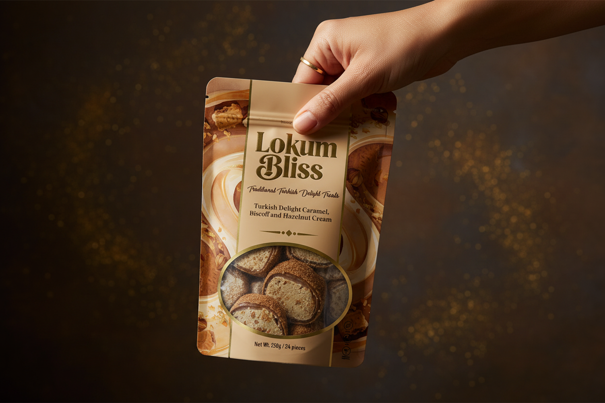 Caramel, Biscoff and Hazelnut Cream - Lifestyle